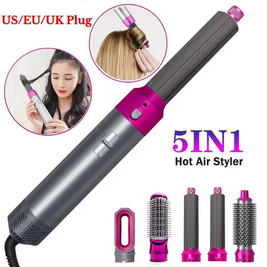 Cepillo Secador 5 En 1 Profesional